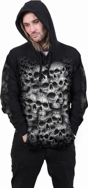 Produktbild Spiral Twisted Skulls Kapuzenpullover (S)