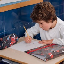 Produktbild Spiderman Ordner Schule, schwarz (1 x)
