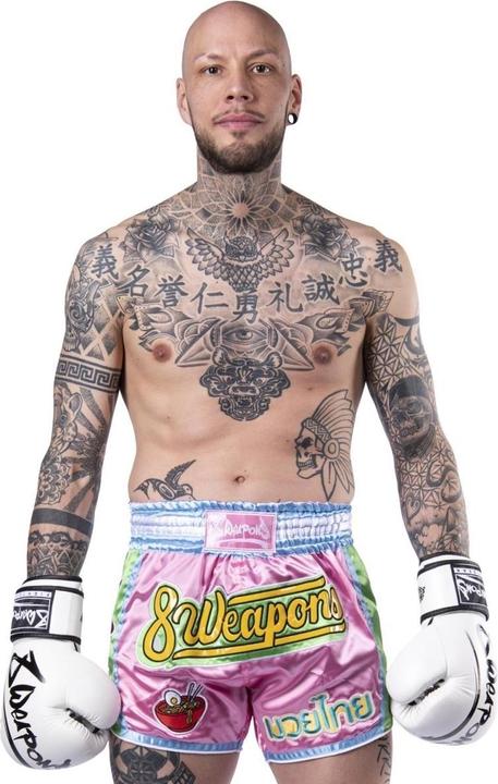 Actual product image 8Weapons 8 WEAPONS Muay Thai Shorts - Yummy green XL (XL)