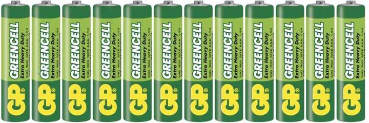 Produktbild GP Batteries GP B1210F Greencell AAA (R03) (12 Stk., AAA)