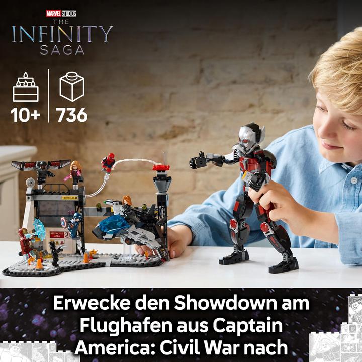 Produktbild LEGO Captain America: Civil War Actionduell (LEGO Marvel)