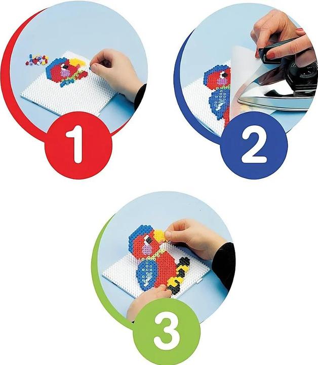 Produktbild Hama Perlen Schmetterling und Schaukelpferd