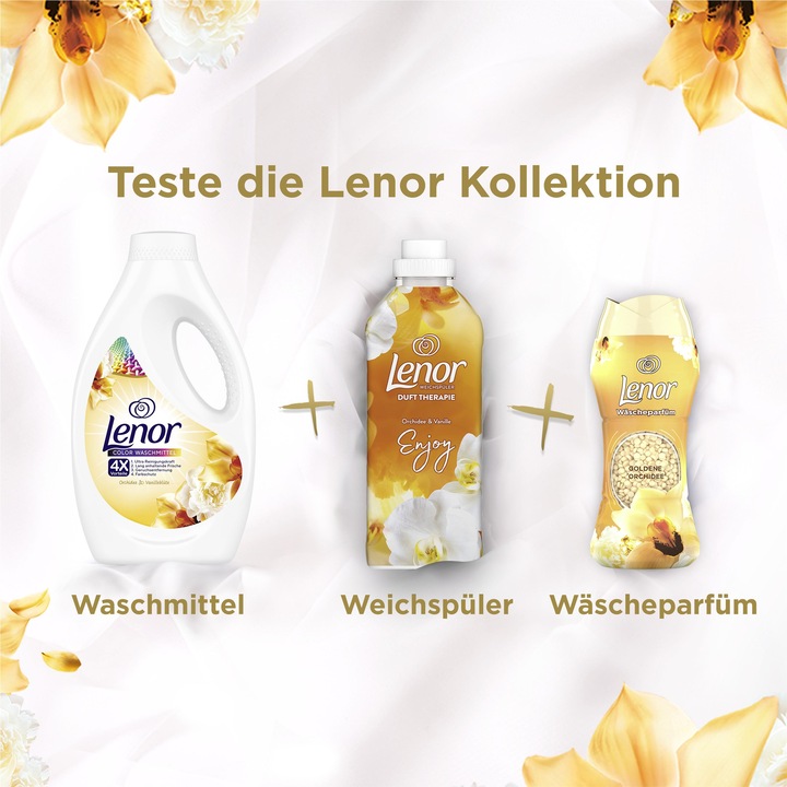 Immagine prodotto Lenor Fiori di orchidea (19 Cicli di lavaggio, Liquida)