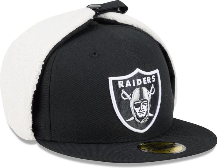 New Era 59Fifty DOG EAR Winter Cap Las Vegas Raiders - 7 5/8 (7 5/8)