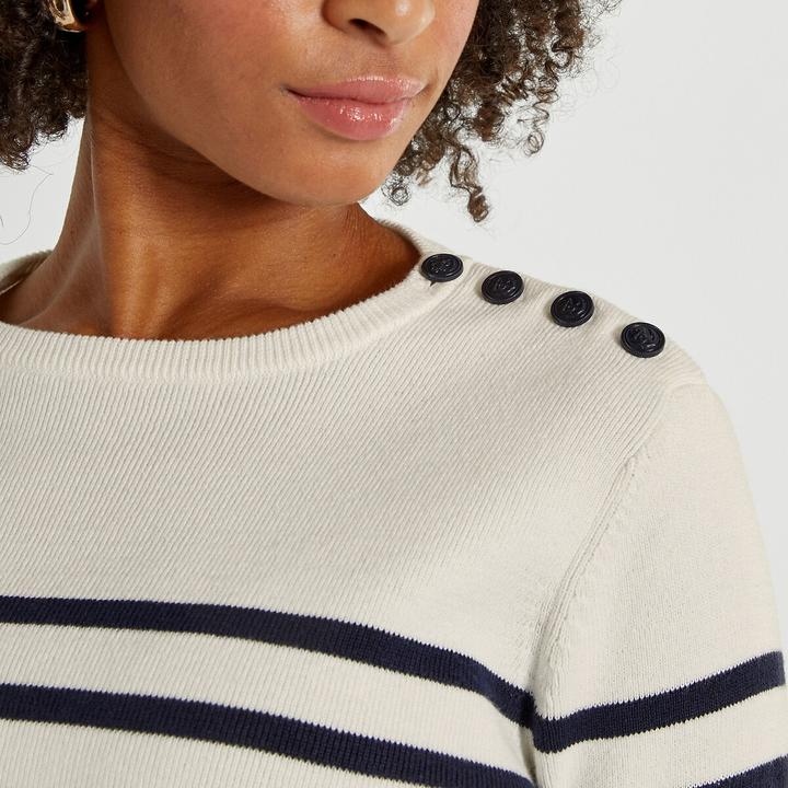 Image du produit La Redoute Collections Pull marin en coton biologique (L)