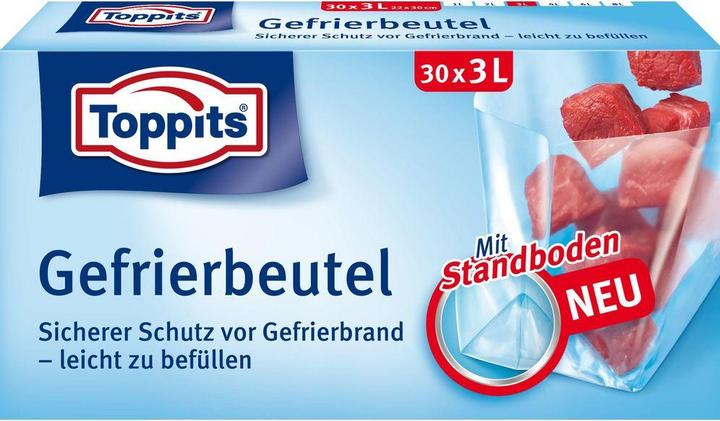 Actual product image Toppits Freezer bag (30 x)