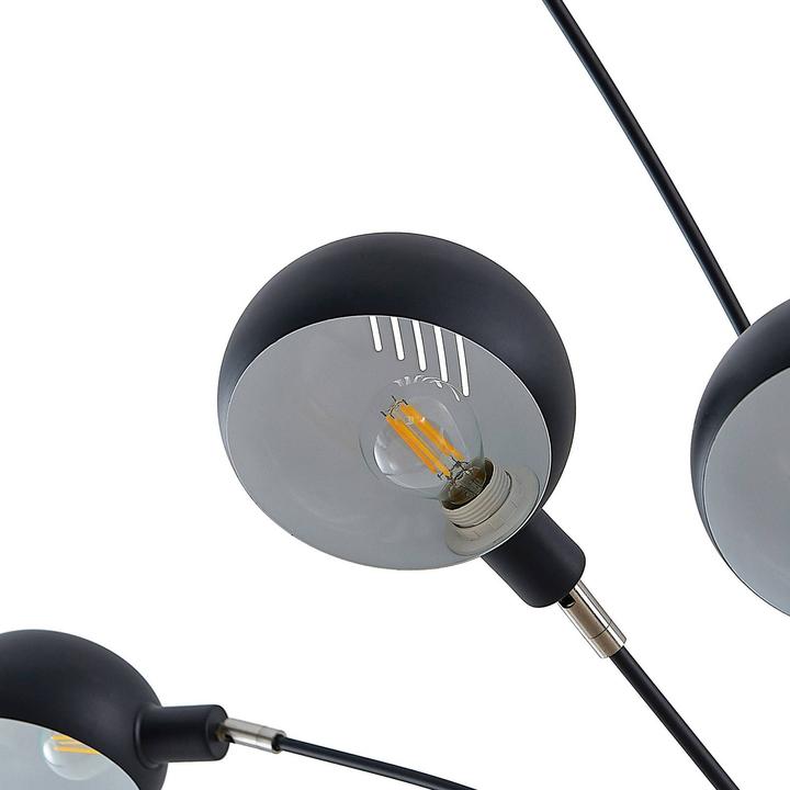 Produktbild Lindby Jewa Stehleuchte, fünfflammig, schwarz (E14)