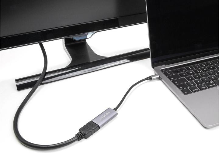 Actual product image Delock USB Type-C Adapter to HDMI (DP Alt Mode) 8K with HDR (USB-C, 15 cm)