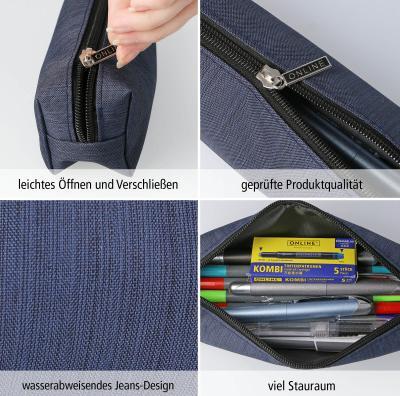 Image du produit Online Étui à crayons 04003/6 Blue Shadow