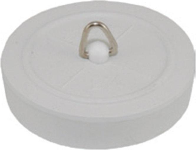 Actual product image Universal Textiles 1 1/2" White Rubber Plug 38mm