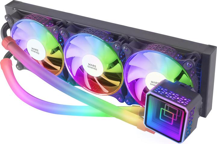 Produktbild Mars Gaming Kit Watercooling Aio Ml-Ultra RGB - 360mm (Noir)