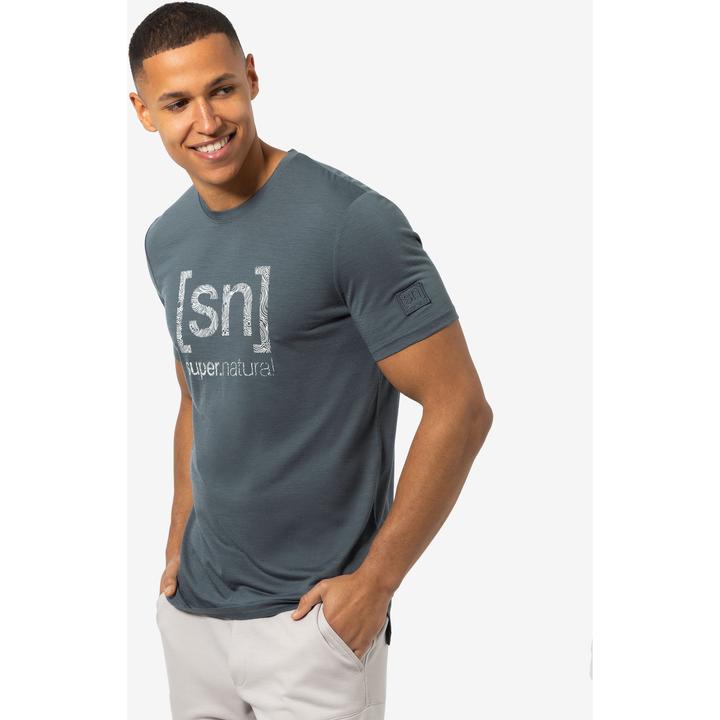 Produktbild Super Natural Logo Lines Bio Jersey Tee (48, 50)