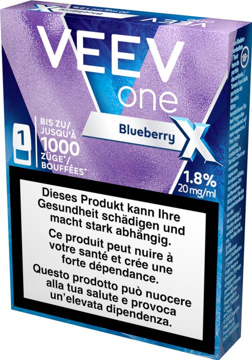 VEEV One Blueberry X Pod 20mg (Blaubeere)