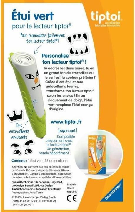 Produktbild tiptoi Grüne Hülle für den Tiptoi-Leser (Französisch)
