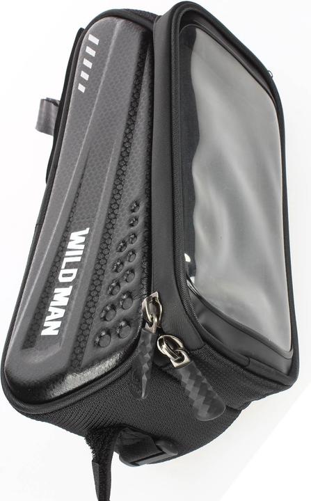 Immagine prodotto Wildman Borsa per telaio di bicicletta ES3, volume totale di 1 litro (1 l, Borsa telaio)