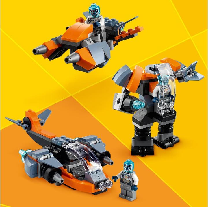 Actual product image LEGO Cyber Drone (31111, LEGO Creator 3-in-1)