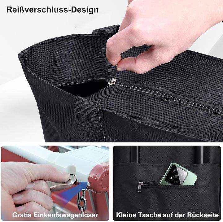 Produktbild Mooncy 2in1 Einkaufstrolley