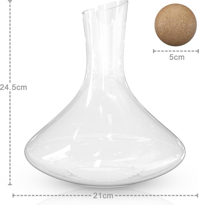 Actual product image Intirilife Glass carafe with 1.8 litre (1.80 l)