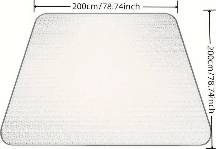 Actual product image Swissdetector Lightweight all-weather thermal insulation mat - Durable aluminum foil - 200Cm X 200 Cm