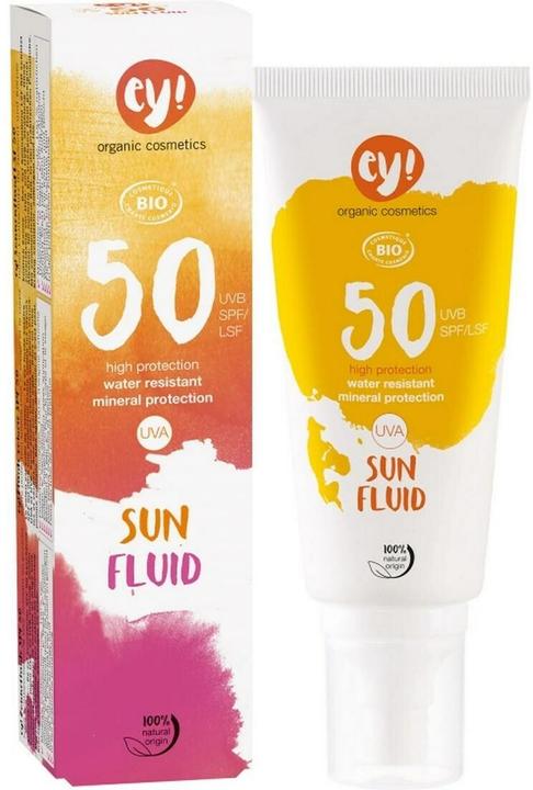 Eco Cosmetics Ey! Sonnenfluid (Sonnenlotion, SPF 50, 100 ml)
