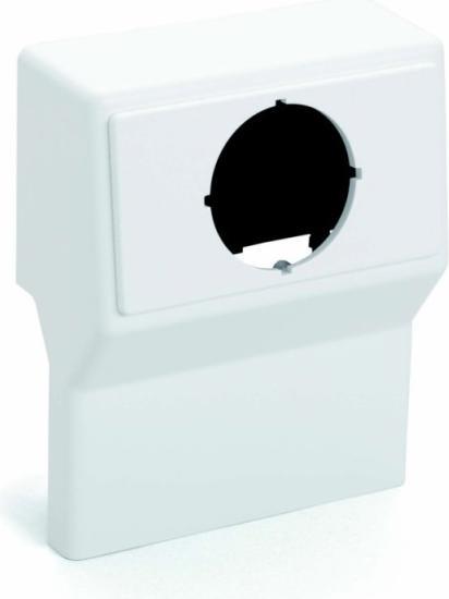 Actual product image OBO Bettermann Equipment carrier SL empty 20x110 9010, PVC, 6132236 (2 cm)