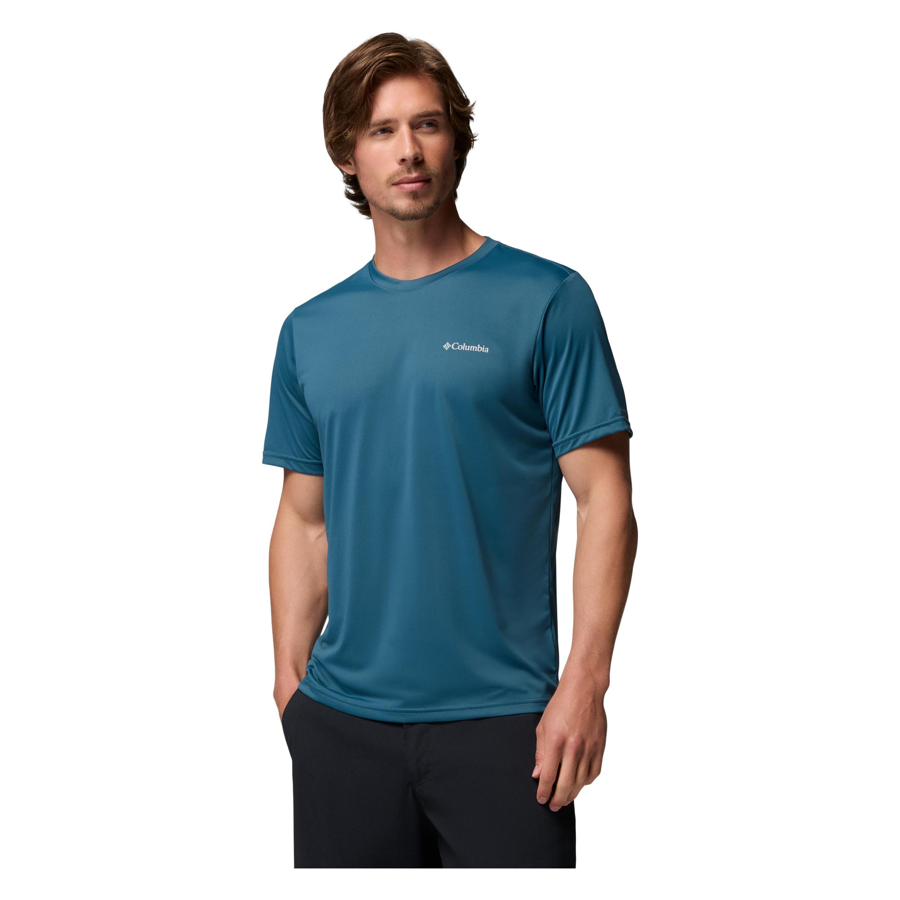 Columbia, Herren, Shirts, Hike™ Crew, Blau, (Xl)
