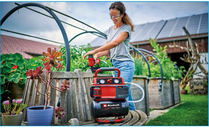 Produktbild Einhell Akku-Kompressor TE-AC 18/75 Li Set EX CH (5 l, 8 Bar)