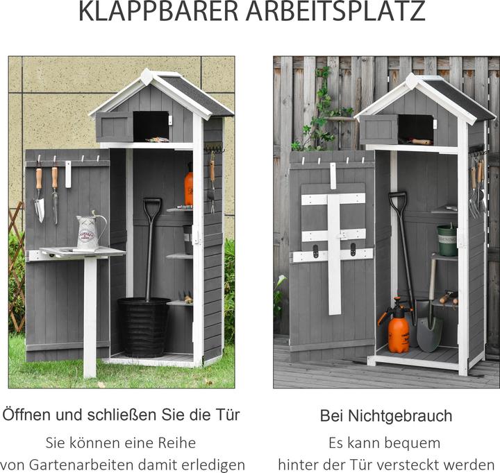 Immagine prodotto Outsunny Capanno degli attrezzi