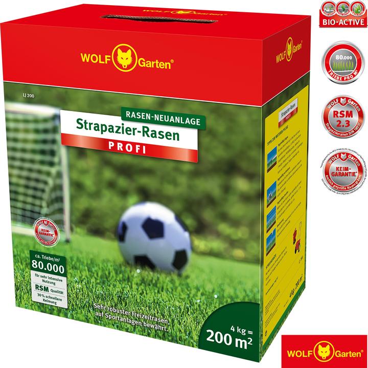 Actual product image Wolf-Garten Strapazier lawn professional LJ 200 (Lawn reseed)