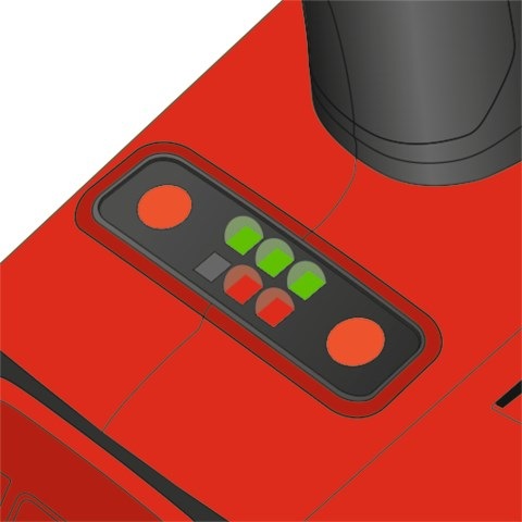 Actual product image Yato YT-82806 (Rechargeable battery operated)