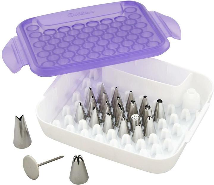 Produktbild Wilton Deluxe Tip Set/22 (Spritzbeutel Set)