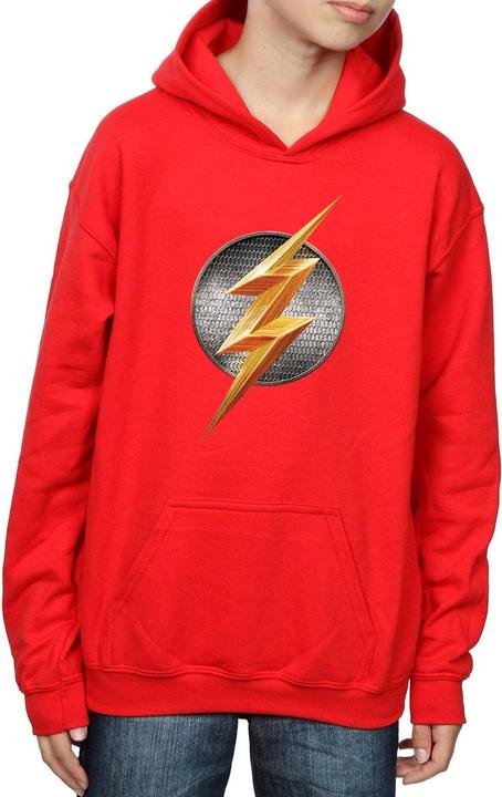 Image du produit - Sweat à capuche JUSTICE LEAGUE MOVIE FLASH EMBLEM - Garçon (116)