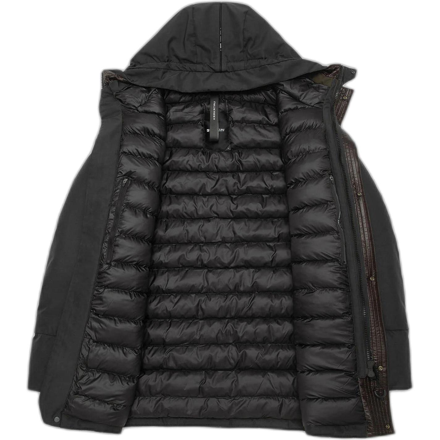 Thumbnail - Krakatau, Herren, Jacke, Marcasite (XL), Schwarz, XL