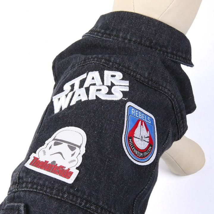 Actual product image Star Wars Dog jacket Grey XXS (XXS, Dog coat)