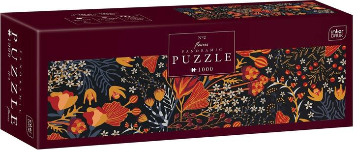Interdruk Puzzle Panorama 1000 Flowers 2 (1000 pieces)
