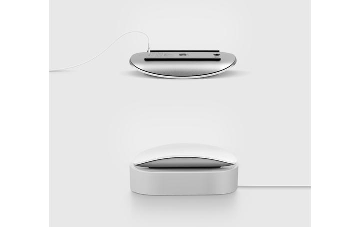 Produktbild Uniq Nova stacja dokująca Magic Mouse ciemnoszary/dark grey (Kabelgebunden)