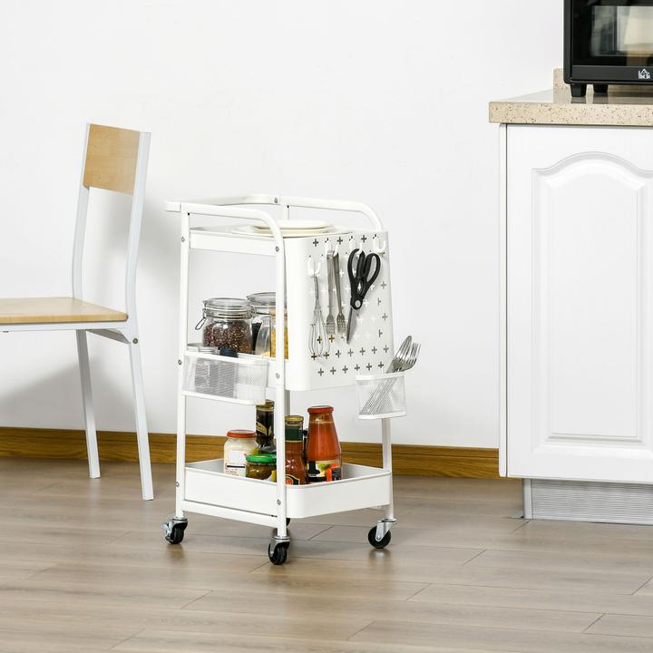 Image du produit Homcom Chariot de cuisine