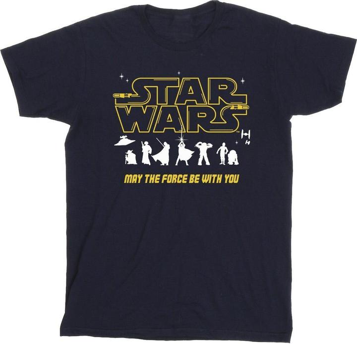 Produktbild Star Wars Silhouettes Force TShirt Jungen (152, 158)