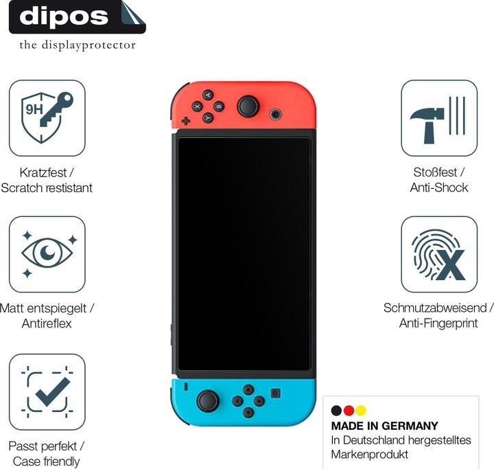 Actual product image Dipos Screen Protector Anti-Shock