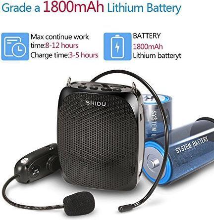 Actual product image Shidu Voice amplifier