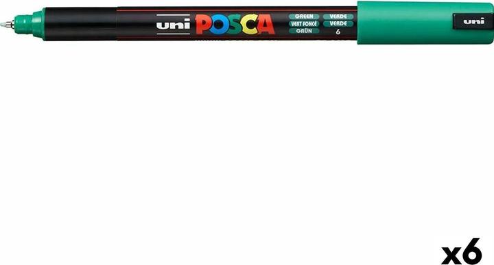 Produktbild Posca Cf6 Poscapen Green (6x)
