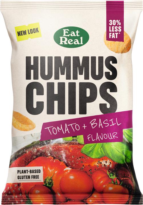 Image du produit Eat Real ER Chips Houmous Tomate Basilic 110g (110 g)