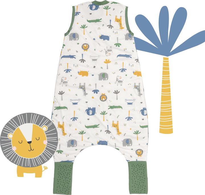 Immagine prodotto Schlummersack Sacco nanna con piedini e copripiedi, 1.0 TOG (90 cm, 1.0 TOG, Primavera, Autunno)