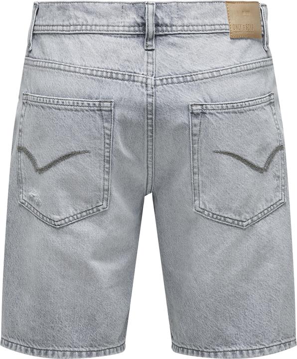 Actual product image Only & Sons Onsedge RAM Lgd Dest 9639 Azg Dnm Shorts (S)
