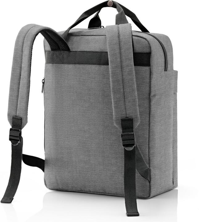 Actual product image reisenthel allday backpack M iso twist silver (15 l)