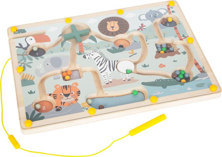 Produktbild small foot Magnetisches Labyrinth „Safari“