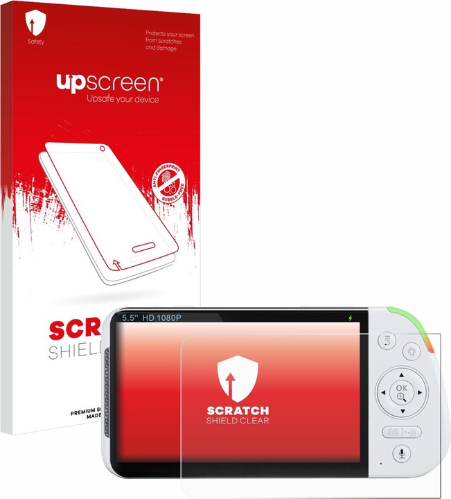 Actual product image upscreen Scratch Shield Protector