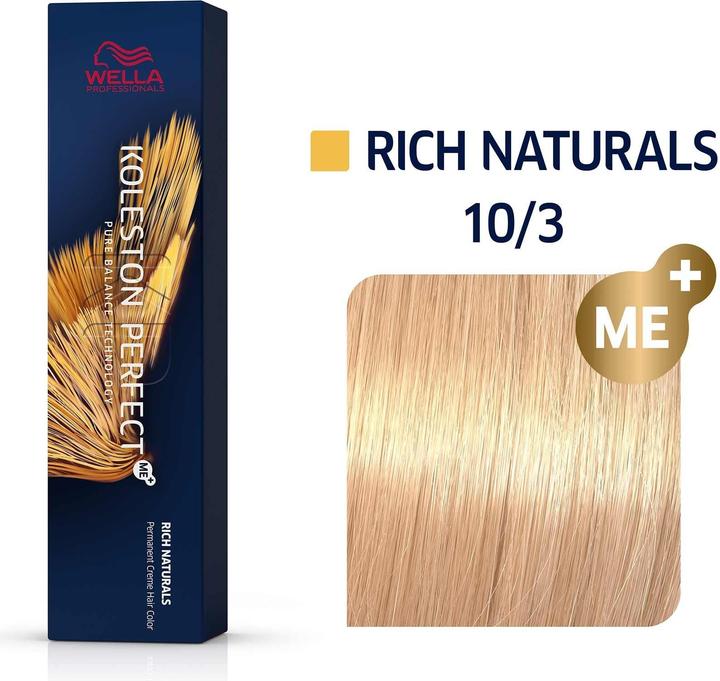 Produktbild Wella Koleston ME Color 10/3 60ml (10/3 Rich Naturals)