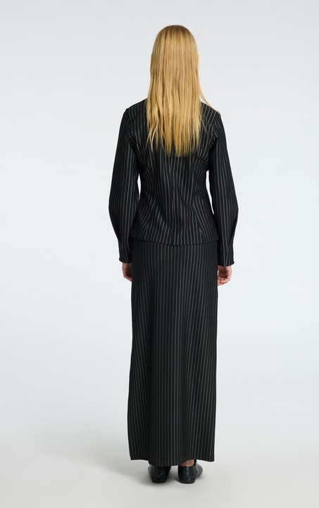 Actual product image Selected Femme Pinstripe top with V-neck (XXL)