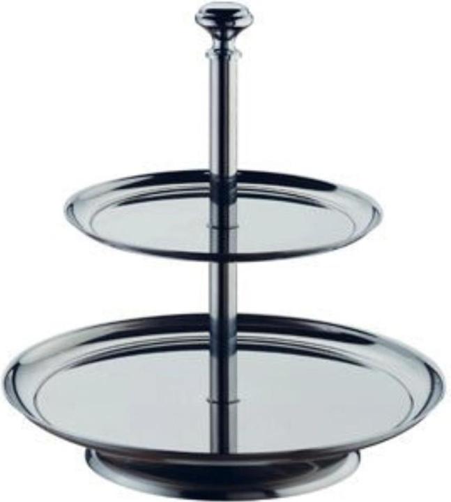 Abert Étagère 2 niveaux, coupes 12/16 cm, H21.5 cm